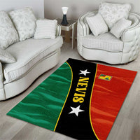 Nevis in Saint Kitts and Nevis Area Rug Star Design and Coat of Arms - Wonder Print Shop