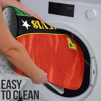 Nevis in Saint Kitts and Nevis Bathroom Set Star Design and Coat of Arms - Wonder Print Shop