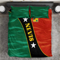 Nevis in Saint Kitts and Nevis Bedding Set Star Design and Coat of Arms - Wonder Print Shop