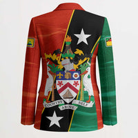 Nevis in Saint Kitts and Nevis Blazer Star Design and Coat of Arms - Wonder Print Shop