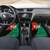 Nevis in Saint Kitts and Nevis Car Mats Star Design and Coat of Arms - Wonder Print Shop