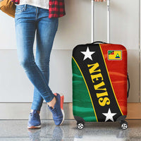 Nevis in Saint Kitts and Nevis Luggage Cover Star Design and Coat of Arms - Wonder Print Shop