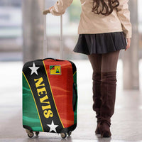 Nevis in Saint Kitts and Nevis Luggage Cover Star Design and Coat of Arms - Wonder Print Shop