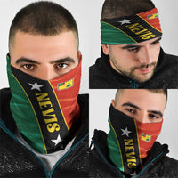 Nevis in Saint Kitts and Nevis Neck Gaiter Star Design and Coat of Arms - Wonder Print Shop