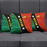 Nevis in Saint Kitts and Nevis Pillow Cover Star Design and Coat of Arms - Wonder Print Shop