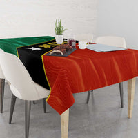 Nevis in Saint Kitts and Nevis Tablecloth Star Design and Coat of Arms - Wonder Print Shop