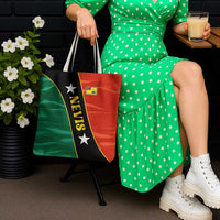 Nevis in Saint Kitts and Nevis Tote Bag Star Design and Coat of Arms - Wonder Print Shop