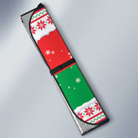 Christmas Burkina Faso Auto Sun Shade Reindeer Star Design - Wonder Print Shop