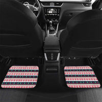 Christmas Burkina Faso Car Mats Reindeer Star Design - Wonder Print Shop
