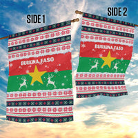 Christmas Burkina Faso Garden Flag Reindeer Star Design - Wonder Print Shop