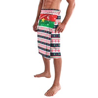 Christmas Burkina Faso Lavalava Reindeer Star Design - Wonder Print Shop