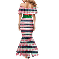Christmas Burkina Faso Mermaid Dress Reindeer Star Design - Wonder Print Shop