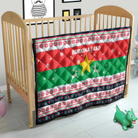 Christmas Burkina Faso Quilt Reindeer Star Design - Wonder Print Shop