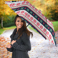 Christmas Burkina Faso Umbrella Reindeer Star Design - Wonder Print Shop