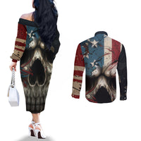american-flag-skull-couples-matching-off-the-shoulder-long-sleeve-dress-and-long-sleeve-button-shirts-im-not-anti-social-im-just-not-user-friendly