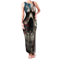 American Flag Skull Family Matching Tank Maxi Dress and Hawaiian Shirt I'm Not Anti - Social I'm Just Not User Friendly - Wonder Print Shop