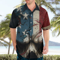American Flag Skull Hawaiian Shirt I'm Not Anti - Social I'm Just Not User Friendly - Wonder Print Shop