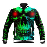 I Fing Hate These People Baseball Jacket - Wonder Print Shop