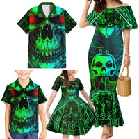 I Fing Hate These People Family Matching Mermaid Dress and Hawaiian Shirt - Wonder Print Shop