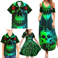 I Fing Hate These People Family Matching Summer Maxi Dress and Hawaiian Shirt - Wonder Print Shop