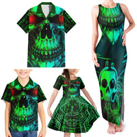 I Fing Hate These People Family Matching Tank Maxi Dress and Hawaiian Shirt - Wonder Print Shop