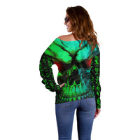 I Fing Hate These People Off Shoulder Sweater - Wonder Print Shop