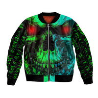 I Fing Hate These People Sleeve Zip Bomber Jacket - Wonder Print Shop