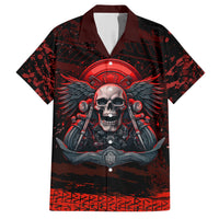 Skull Biker Hawaiian Shirt Legend Never Die - Wonder Print Shop