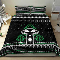 Alien Christmas Bedding Set Xmas Holiday Patterns - Wonder Print Shop