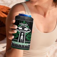 Alien Christmas 4 in 1 Can Cooler Tumbler Xmas Holiday Patterns - Wonder Print Shop