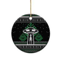 Alien Christmas Ceramic Ornament Xmas Holiday Patterns - Wonder Print Shop