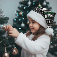 Alien Christmas Santa Hat Xmas Holiday Patterns - Wonder Print Shop