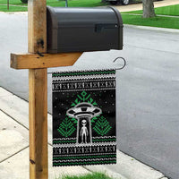 Alien Christmas Garden Flag Xmas Holiday Patterns - Wonder Print Shop