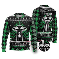 Alien Christmas Ugly Christmas Sweater Xmas Holiday Patterns - Wonder Print Shop