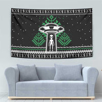 Alien Christmas Tapestry Xmas Holiday Patterns - Wonder Print Shop