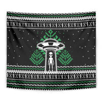 Alien Christmas Tapestry Xmas Holiday Patterns - Wonder Print Shop