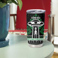 Alien Christmas Tumbler Cup Xmas Holiday Patterns - Wonder Print Shop