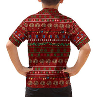 All I Want For Christmas Is Books Christmas Family Matching Off Shoulder Maxi Dress and Hawaiian Shirt Xmas Holiday Patterns - Wonder Print Shop
