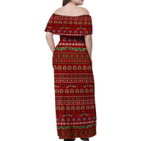 All I Want For Christmas Is Books Christmas Family Matching Off Shoulder Maxi Dress and Hawaiian Shirt Xmas Holiday Patterns - Wonder Print Shop