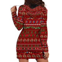 All I Want For Christmas Is Books Christmas Hoodie Dress Xmas Holiday Patterns - Wonder Print Shop