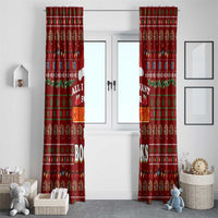 All I Want For Christmas Is Books Christmas Window Curtain Xmas Holiday Patterns - Wonder Print Shop