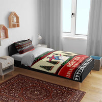 All I Want For Christmas Is Skiing Christmas Bedding Set Xmas Holiday Patterns - Wonder Print Shop