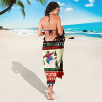 All I Want For Christmas Is Skiing Christmas Sarong Xmas Holiday Patterns - Wonder Print Shop