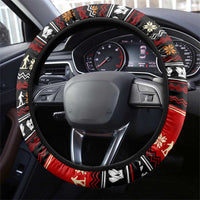 All I Want For Christmas Is Skiing Christmas Steering Wheel Cover Xmas Holiday Patterns - Wonder Print Shop