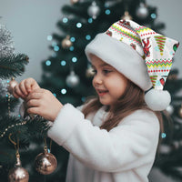 Amazing Bigfoot Christmas Santa Hat Xmas Holiday Patterns - Wonder Print Shop