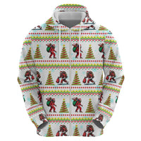 Amazing Bigfoot Christmas Hoodie Xmas Holiday Patterns - Wonder Print Shop