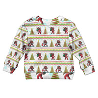 Amazing Bigfoot Christmas Kid Ugly Christmas Sweater Xmas Holiday Patterns - Wonder Print Shop