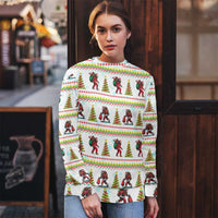 Amazing Bigfoot Christmas Ugly Christmas Sweater Xmas Holiday Patterns - Wonder Print Shop