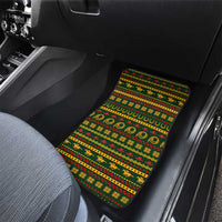 Amazing Cowboy Santa Claus Christmas Car Mats Xmas Holiday Patterns - Wonder Print Shop