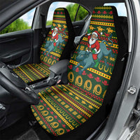Amazing Cowboy Santa Claus Christmas Car Seat Cover Xmas Holiday Patterns - Wonder Print Shop